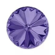 PureCrystal 1122 Rivoli Cabochon 12 mm Tanzanite x1
