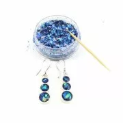 Ice resin - Shattered Mica - Chartreuse x7g