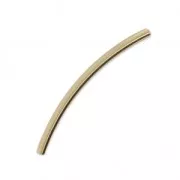 Curved tube 25x1.5 mm - Gold filled x1