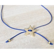 Smooth Button 12x10 mm - Heart - fine Gold plated x1