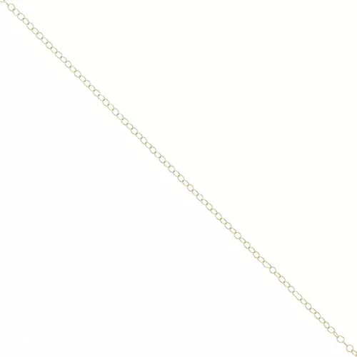 1.8x2.2mm cable chain - Light Gold HQ x 1m