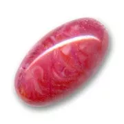 Olive chalk fuchsia 32x18mm