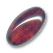 Olive imitation amber 32x18mm|raw }}