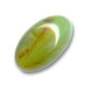 Olive chalk olivine 22x13mm|raw }}