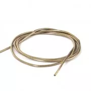 Smooth french wire/purls for embroidery - for embroidery jewels 1 mm Golden