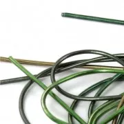 Smooth french wire/purls for embroidery - for embroidery jewels 1 mm Dark Olive