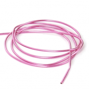 Smooth french wire/purls for embroidery - for embroidery jewels 1 mm Pink