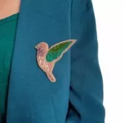 Smooth french wire/purls for embroidery - for embroidery jewels 1 mm Blue Zircon