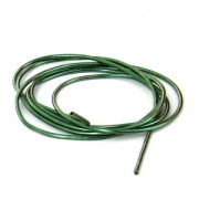 Smooth french wire/purls for embroidery - for embroidery jewels 1 mm Emerald