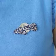 Curly Cannetille for embroidery - Brooches & embroidered jewelry 1 mm - Light Gold x5g