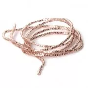 Rose Gold - Curly Cannetille for embroidery - brooches & embroidered jewelry 1 mm - Rose Gold x5g Curly Cannetille for embroidery - brooches & embroidered jewelry 1 mm - Rose Gold x5g