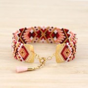 Terminator for bead-weaving designed by Perles & Co 17 mm Rose Gold Tone x1