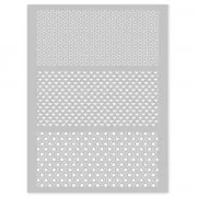 Silk Screen Graine Créative for Polymer Clay 114x153 mm- Graphic Pattern