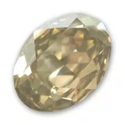 PureCrystal 4120 Oval Fancy Stone 8x6mm Crystal Golden Shadow