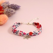 Mini leaf charms 9 mm for jewelry creation - Antique Silver Plating x10