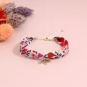 Mini leaf charms 9 mm for jewelry creation - Antique Silver Plating x10