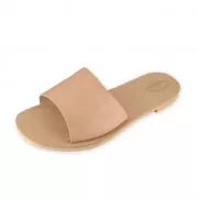 Pair of leather sandals to customize Size 37 Natural x1