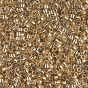 Miyuki Delica 10/0 DBM0034 - 24kt Gold Light Plated x5g|raw }}