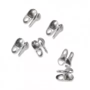 1.5mm Stainless steel Ball Chain Crimp Connector x20