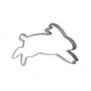 Metal cookie cutter for modeling - YEY - 12x8 cm Rabbit x1