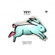 Metal cookie cutter for modeling - YEY - 12x8 cm Rabbit x1