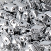 StormDuo 2-hole glass beads 3x7 mm Labrador x50