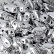 StormDuo 2-hole glass beads 3x7 mm Labrador x50