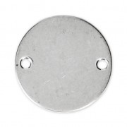 Stainless Steel Spacer 2 holes 20 mm x1|raw }}