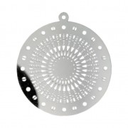 Stainless Steel Openwork Sun Pendant 55 mm x1