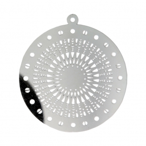 Stainless Steel Openwork Sun Pendant 55 mm x1