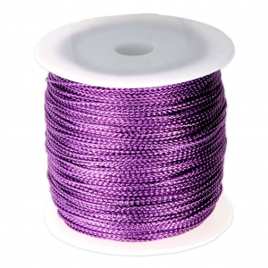 polyester thread 1 mm Metallic Violet x 100 m