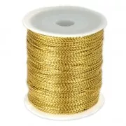 polyester thread 1 mm Metallic Gold x 100 m
