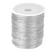polyester thread 1 mm Metallic Silver x 100 m|raw }}