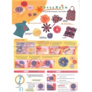 Tool to make pompoms - Flower Shape x1