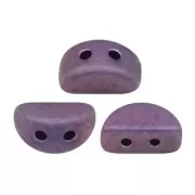 Glass beads Kos® by Puca® 6x3 mm Opaque Luster Amethyst x10g