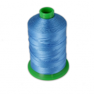 Vega Super polyester yarn size 20 Blue n°608 x300m