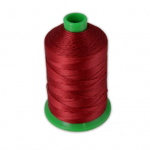 Vega Super polyester yarn size 20 burgundy n°412 x300m