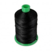 Vega Super polyester yarn size 20 Black n°012 x300m