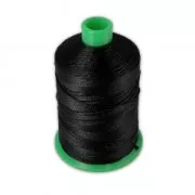 Vega Super polyester yarn size 20 Black n°012 x300m