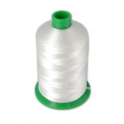 Vega Super polyester yarn size 20 White n°100 x300m