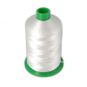 Vega Super polyester yarn size 20 White n°100 x300m