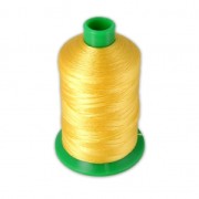 Vega polyester yarn size 40 Yellow n°308 x600m|raw }}