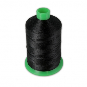 Vega polyester yarn size 40 Black n°012 x600m