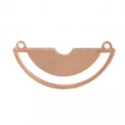 Terminator for bead-weaving designed by Perles & Co 11x24 mm Rose Gold Tone x1