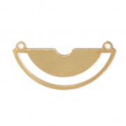 Terminator for bead-weaving designed by Perles & Co 11x24 mm fine Gold plated x1|raw }}