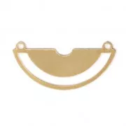 Terminator for bead-weaving designed by Perles & Co 11x24 mm fine Gold plated x1