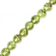 Beads Round Gemstone beads 2 mm Peridot x50