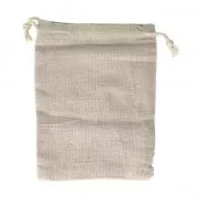 Gift - Cotton pouch for jewels 120x170 mm Beige x1