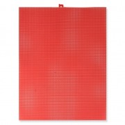 Canvas Plastic sheet to cut 26.7x34.3 cm n°7 Red x1|raw }}