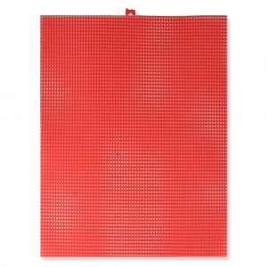 Canvas Plastic sheet to cut 26.7x34.3 cm n°7 Red x1